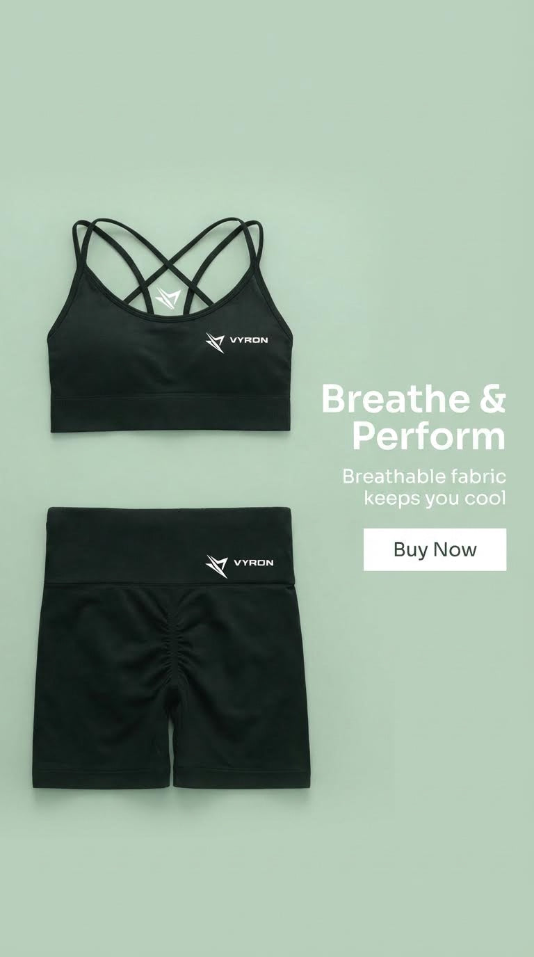 VYRON SculptFit Premium Activewear Set